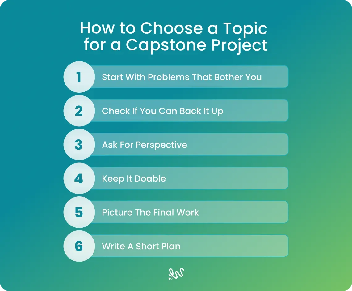 How to Choose a Topic for a Capstone Project