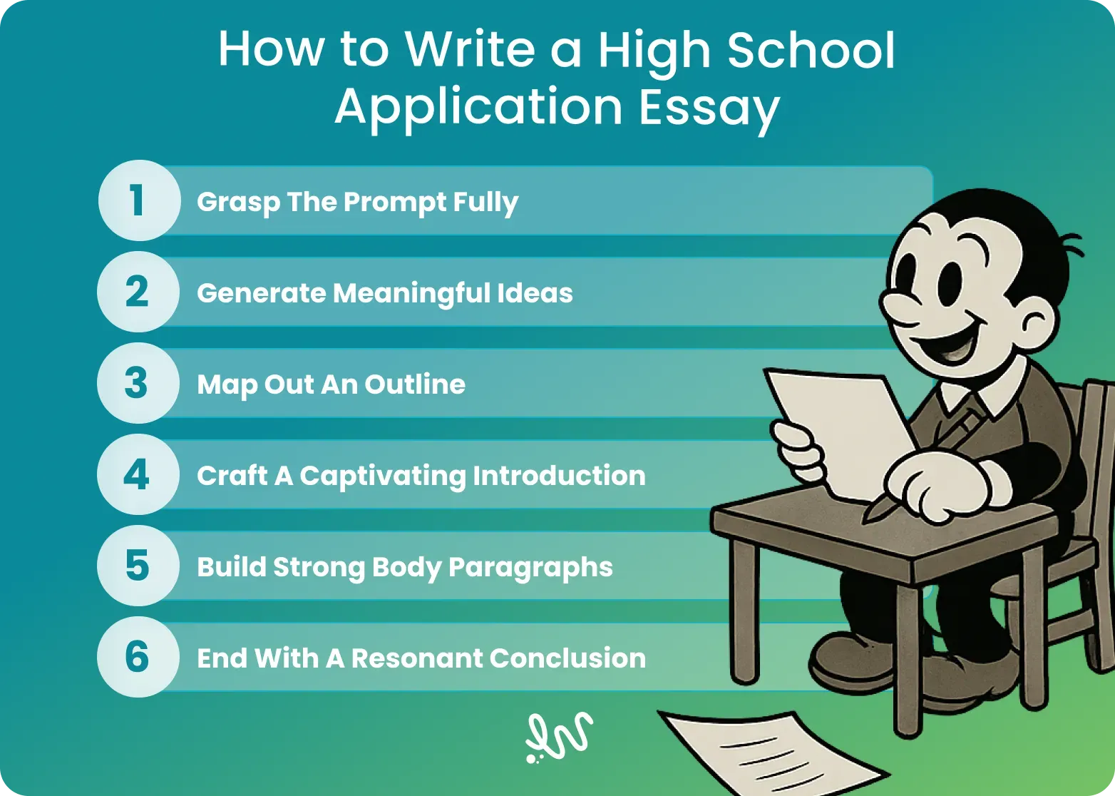 How to Write a High School Application Essay